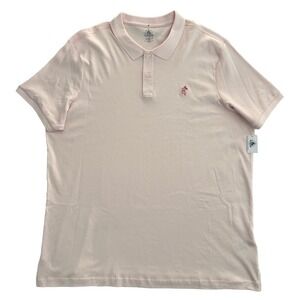 Disney Parks Mickey‎ Mouse Polo Shirt Men's Size XXL Pink Modern Fit New w/ Tags